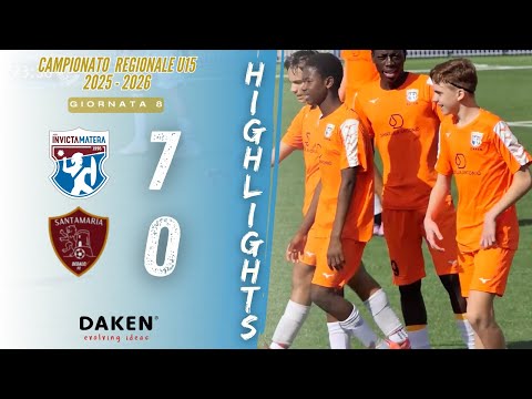 HIGHLIGHTS INVICTA MATERA U15 | Invicta Matera VS Santamaria Potenza. Campionato regionale 25/26