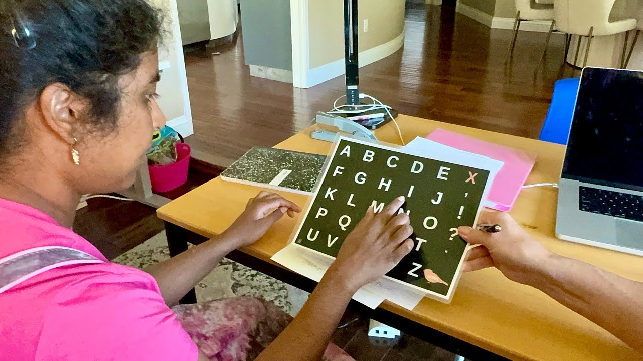 Siri working on her Trigonometry assignment