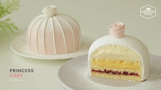 프린세스 케이크 만들기🎀 : Swedish Princess Cake Recipe : プリンセスケーキ | Cooking tree