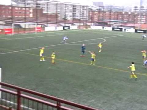 Gol 9 de Erlantz  SD Begoña  Alevin A 08/09