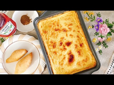How to make karantika (Algerian 🇩🇿chickpeas gratin )street food vegan recipeكارنتيكا