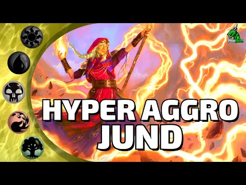 🔴🟢⚫Jund Crushes in Hasty Aggro Mode | MTG Arena Standard March of the Machines MOM