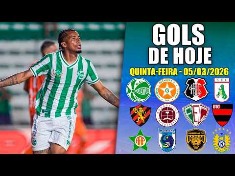 ⚽ ALL THE GOALS FROM THURSDAY, MARCH 5, 2026 - TODAY'S GOALS FROM THE BRAZILIAN CUP + STATE CHAMP...