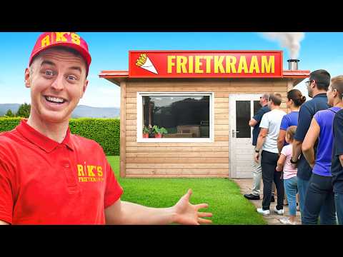 €100 vs €2000 Frietkraam Bouwen!
