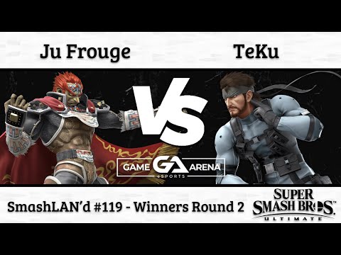 SmashLAN'd 119: Ju Frouge (Ganondorf) vs. TeKu (Snake) - Winners Round 2
