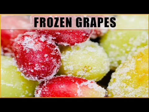 How to Make Frozen Grapes!