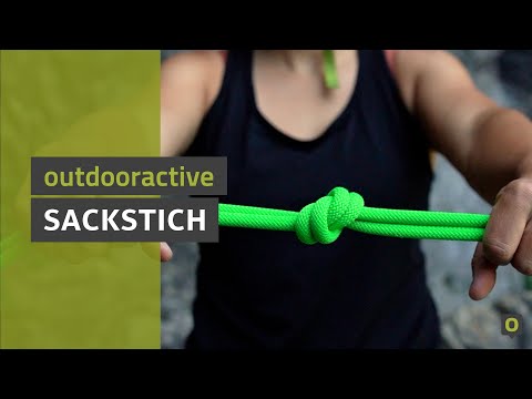 Sackstich Kletterknoten - Anleitung