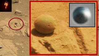 Crashed UFO Photographed By Mars Rover?