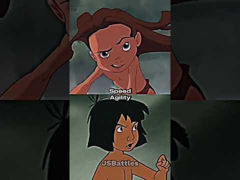 Tarzan (child) vs Mowgli
