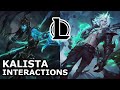 KALISTA BETRAYED BY VIEGO | Kalista Interactions with Other Champions | League of Legends Quotes