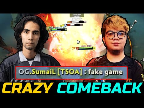 CRAZY WOMBO COMBO COMEBACK - RAVEN VS SUMAIL DOTA 2