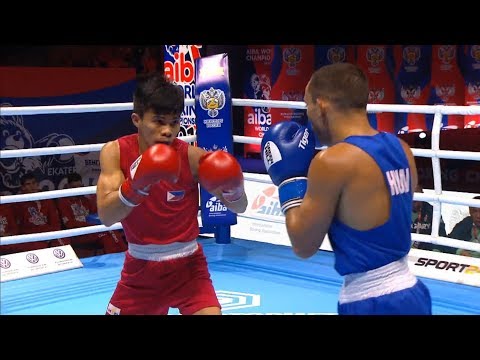 Round of 32 (52kg) PAALAM CARLO (PHI) vs SZAKA Istvan (HUN) /AIBA World 2019