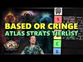 [PoE] Ranking all the Atlas strategies from Based or cringe - Stream Highlights #846