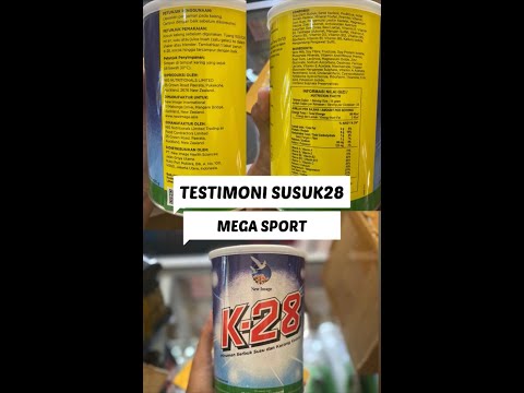 Susu Peninggi Badan || Testimoni Susu K28 Mega Sport