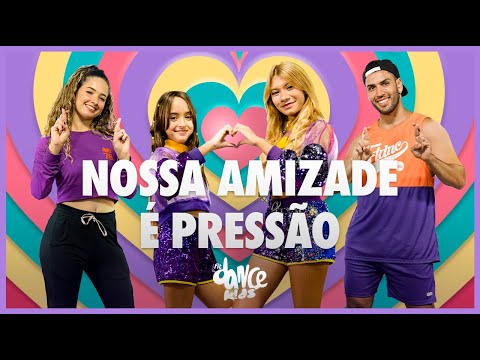 Nossa Amizade é Pressão - Belinha feat Amanda Nathanry | FitDance Kids & Teen (Coreografia)