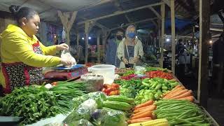 Background Video - Penjual Sayuran Di Pasar Tradisional