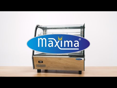Maxima Gastro Wärmevitrine - 160 l - 85,6 cm - 3 Regale