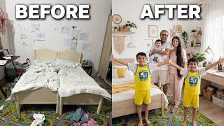✨ دخلنا غرفة فوضوية وخرجنا بجنة صغيرة.. لن تصدقوا التحول! 🤩🏠