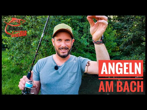 Angeln am Bach - Der Abend nach dem Hochwasser