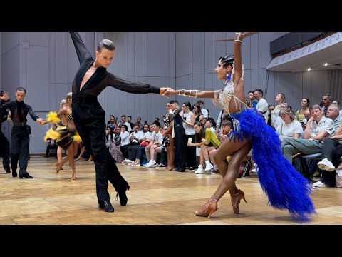 Kiril Alexander Denius & Jana Milicevic (GER) Junior 1 [Rumba] GOC 2023 - Stuttgart