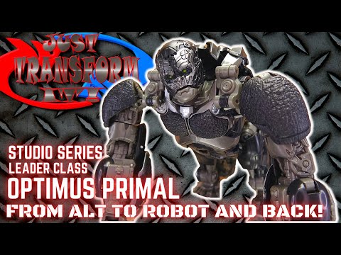 JUST TRANSFORM IT!: Studio Series Leader Optimus Primal (RotB)