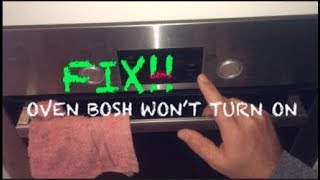 Bosh Oven won