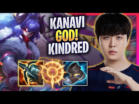 KANAVI IS A GOD WITH KINDRED! - JDG Kanavi Plays Kindred JUNGLE vs Warwick! | Season 2024