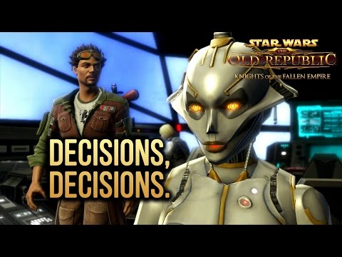 SWTOR Knights of The Fallen Empire - Decisions, decisions.
