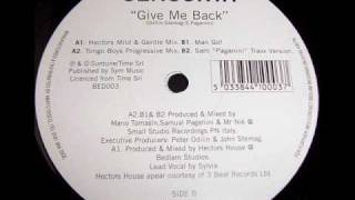 Sensorya 'Give Me Back' (Hectors Mild & Gentle Mix)