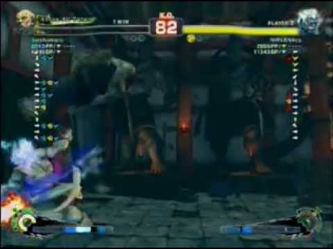 SSF4 AE 2012: Seishomaru [Gouken] VS [Oni] NIRVANAcs 1/2