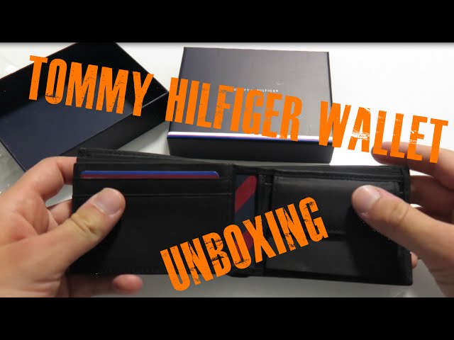 Vídeo relacionado con Tommy Hiliger, ETON CC FLAP AND COIN POCKET - Cartera, unisex, color black, talla OS