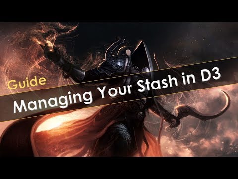 Diablo 3 Guide on Managing Inventory and Stash Space