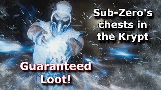 MK11 Krypt - All chests with guaranteed Sub-Zero