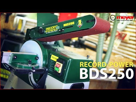 Record Power Band- Tellerschleifer BDS250 Vorstellung (Kombi Bandschleifer / Tellerschleifer)