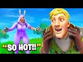 Trolling With MISS BUNNY PENNY Skin! (Fortnite)