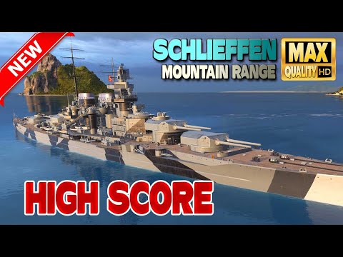 Battleship Schlieffen: New high score - World of Warships