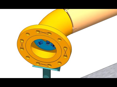 FIT UP AND INSPECTION OF ELBOWS OF ANY DEGREE WITH TWO RIGHT ANGLES