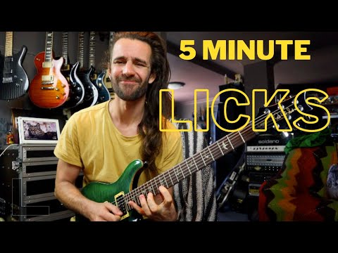 5 Minute Licks - Big Stretch Legato