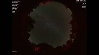 2025-09-13 All sky camera capture from Poiana Rusca Mountains, Romania