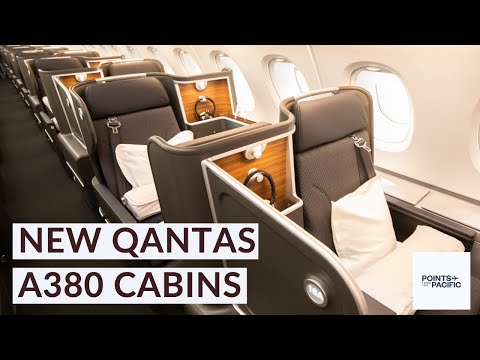 Onboard Tour Of Qantas' New A380 Cabins