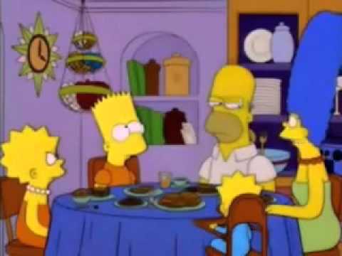 Homero ignora a lisa  Los Simpsons latino