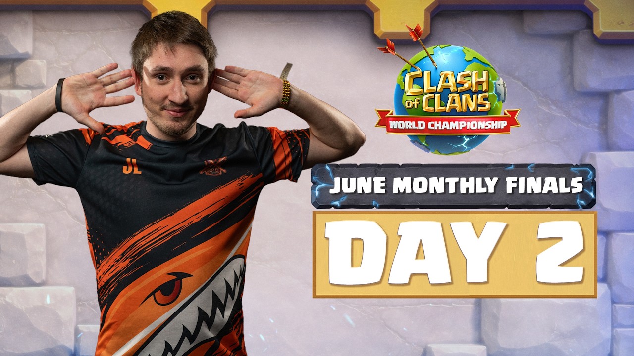 World Championship: June Monthly Finals | Day 2 | #ClashWorlds | Clash of Clans