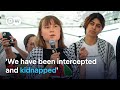 Israel Intercepts Activist Aid Boat Bound For Gaza In International Waters DW News