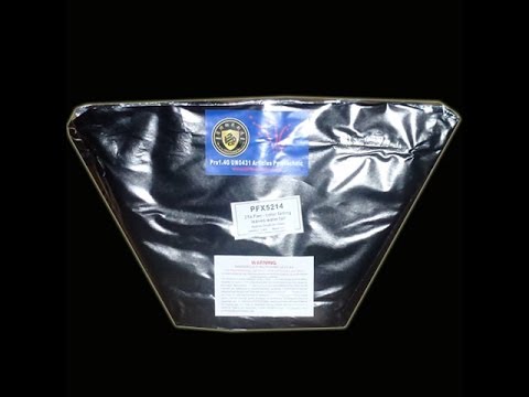 25s Fan - Silver Whirling Chry. effect -Dun Pai Fireworks- Pro 1.4G Products