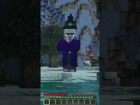 MINECRAFT - HOW TO SPAWN A WITCH! #shorts