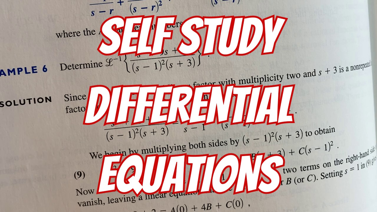 Teach Yourself Differential Equations