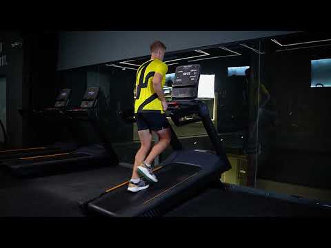 Running – uphill, treadmill