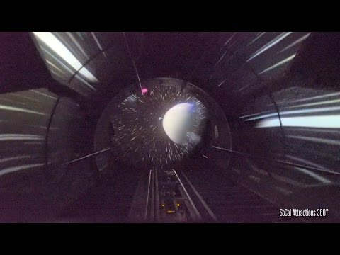 [4K POV] HyperSpace Mountain Full Ride through - Star Wars-Themed Coaster Ride