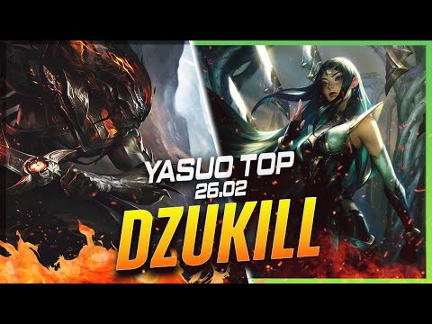 Dzukill - Yasuo vs Irelia TOP Patch 26.2 - Grandmaster Yasuo Gameplay