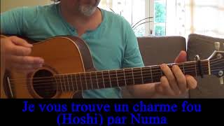 Hoshi Je vous trouve un charme fou Reprise guitare voix